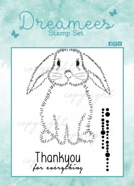 Cute Bunny Stamp Set